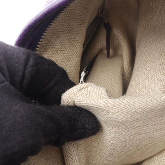 Hermes Shoulder Bag Masai PM Iris Leather Masai PM Iris Women's Used B - Picture 13 of 13